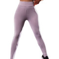 Cómodo sólido con letras gym fitness cintura alta estampado yoga pantalones leggings mujeres